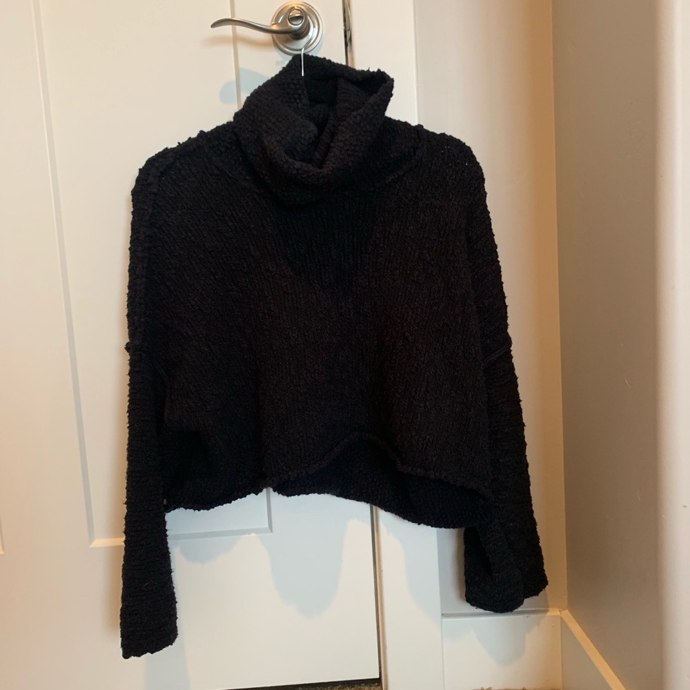 Free people knit crop sweater